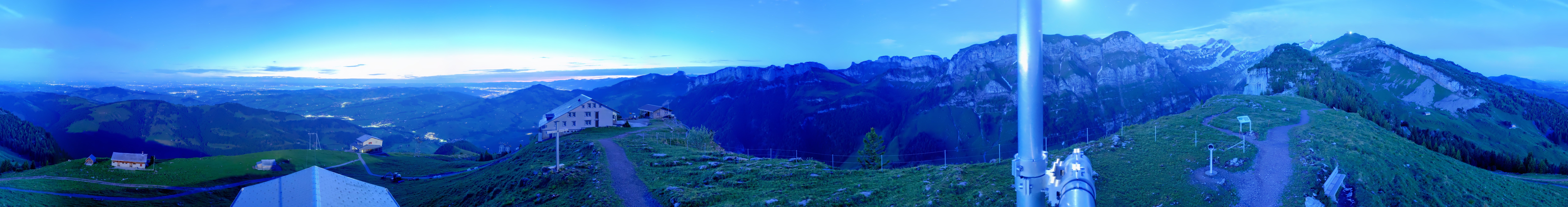 Archived image Webcam Ebenalp Top Station