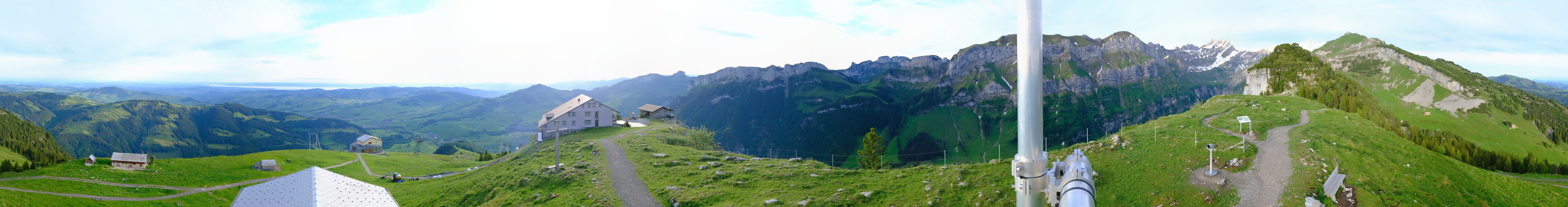 Archived image Webcam Ebenalp Top Station