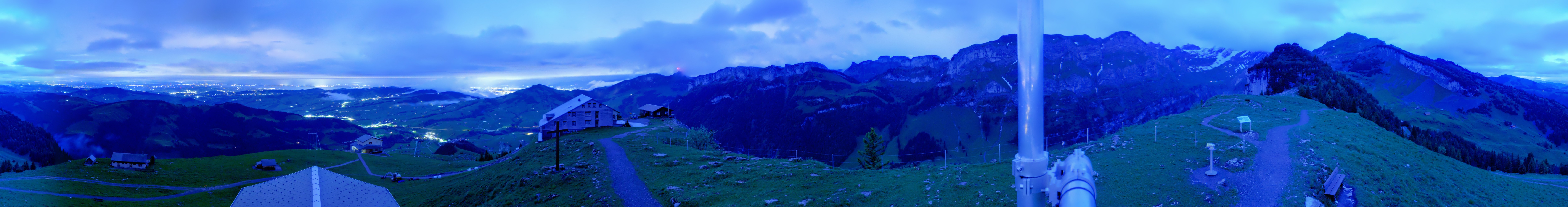 Archiv Foto Webcam Ebenalp Bergstation