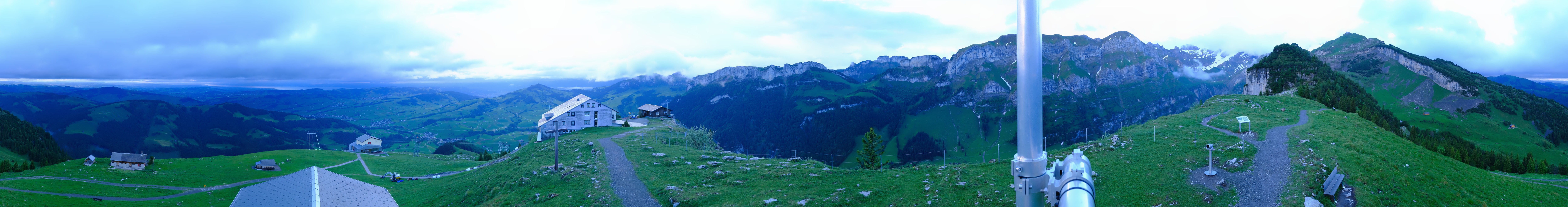 Archiv Foto Webcam Ebenalp Bergstation