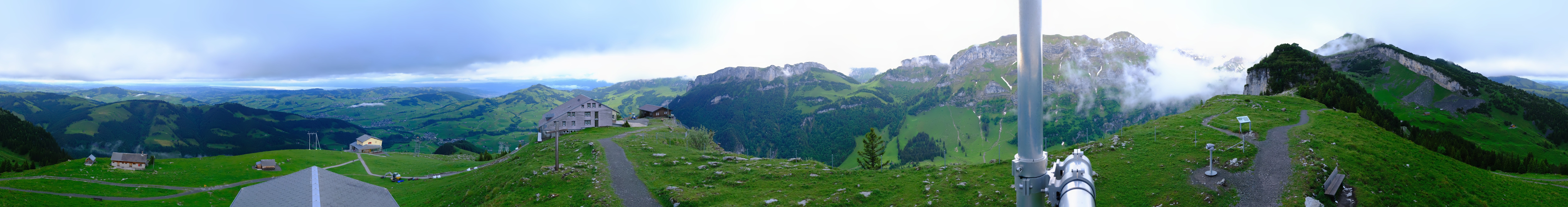 Archiv Foto Webcam Ebenalp Bergstation