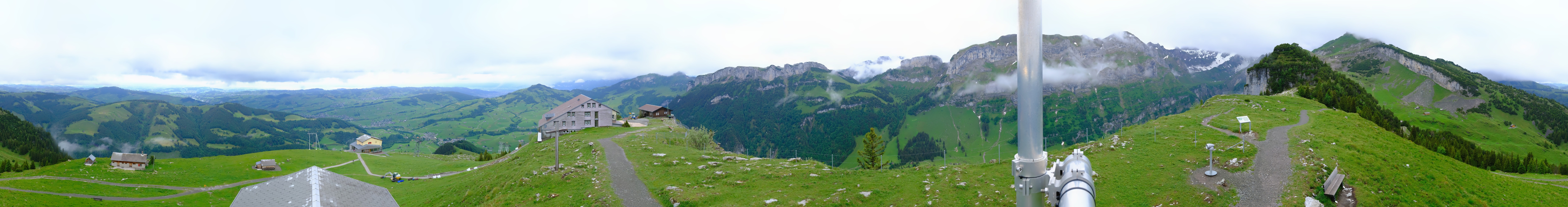Archiv Foto Webcam Ebenalp Bergstation