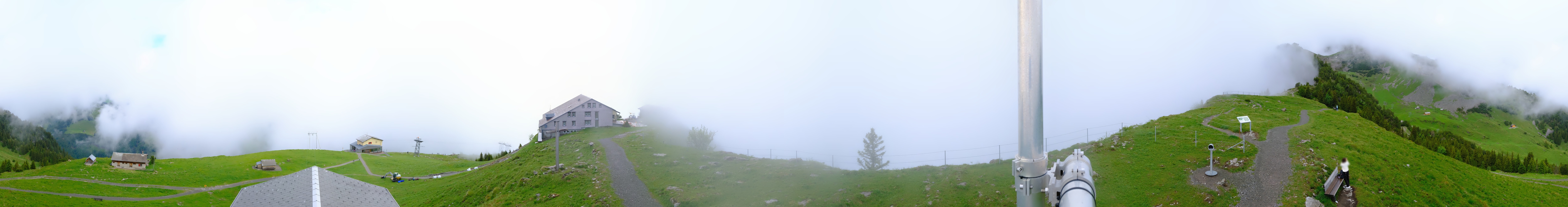 Archiv Foto Webcam Ebenalp Bergstation