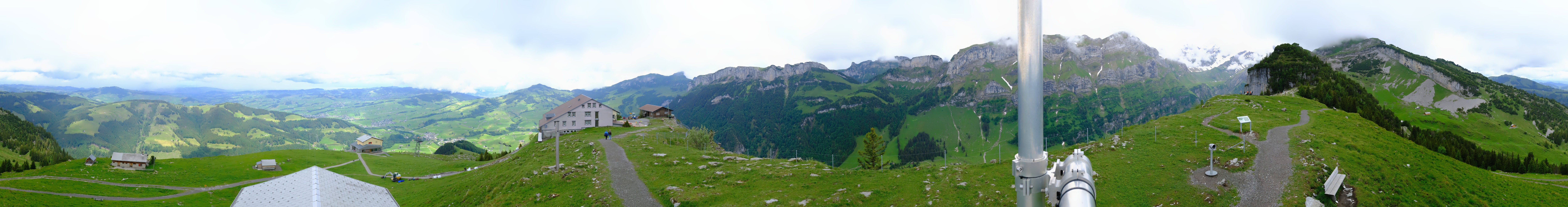Archiv Foto Webcam Ebenalp Bergstation