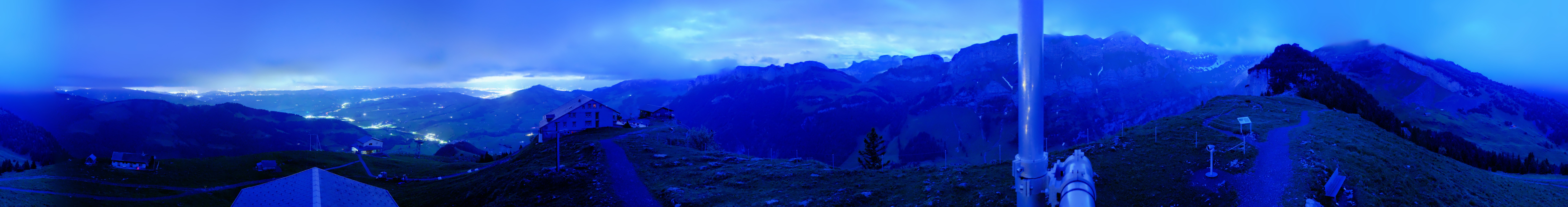 Archived image Webcam Ebenalp Top Station