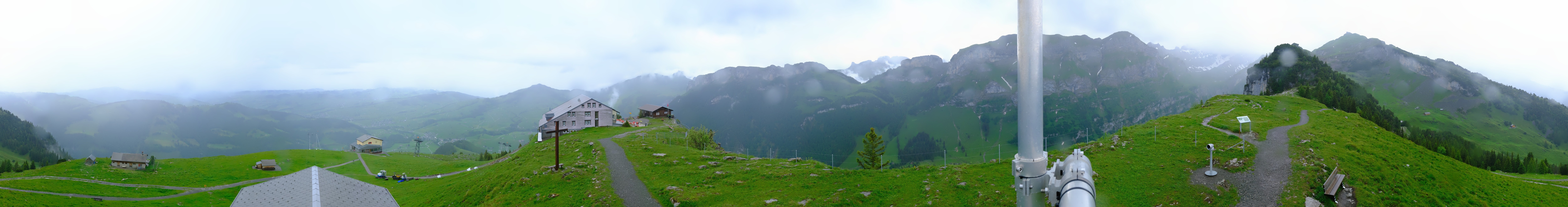 Archived image Webcam Ebenalp Top Station