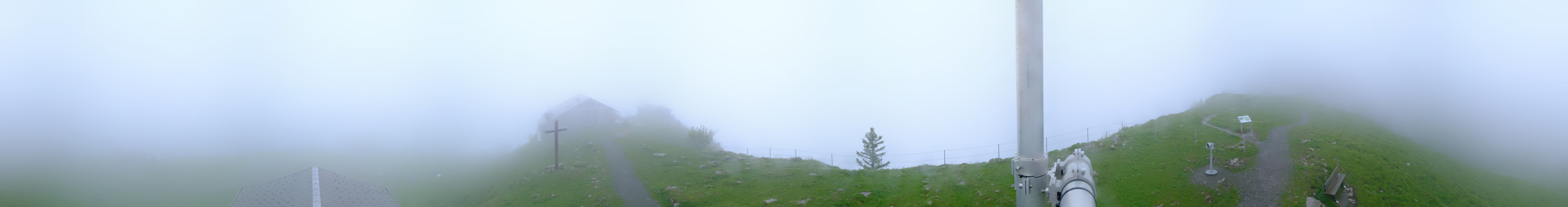 Archived image Webcam Ebenalp Top Station