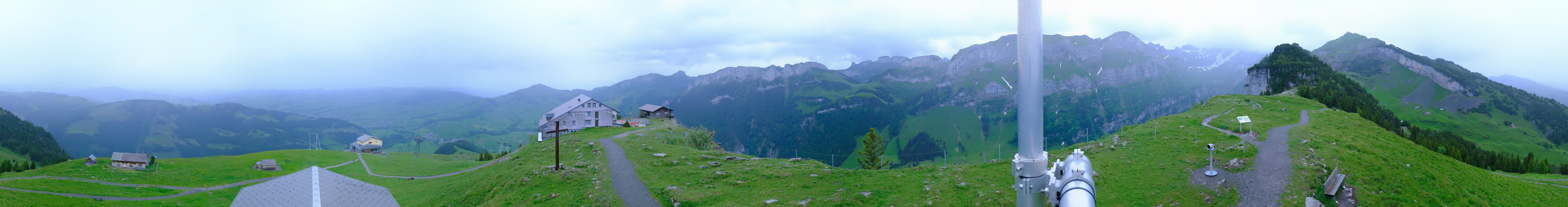 Archived image Webcam Ebenalp Top Station