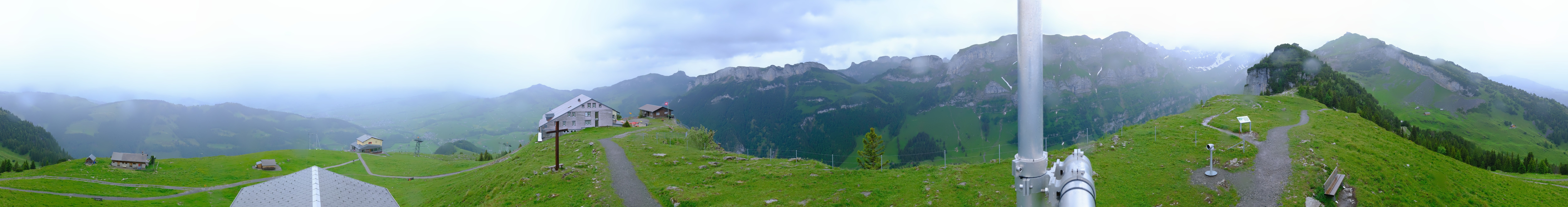 Archived image Webcam Ebenalp Top Station