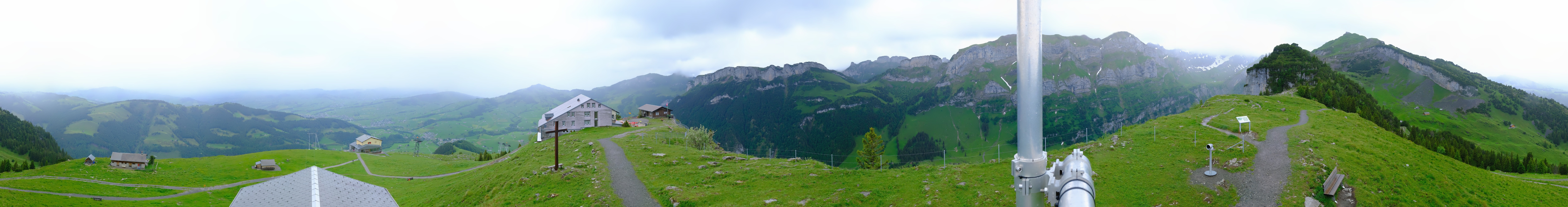 Archived image Webcam Ebenalp Top Station