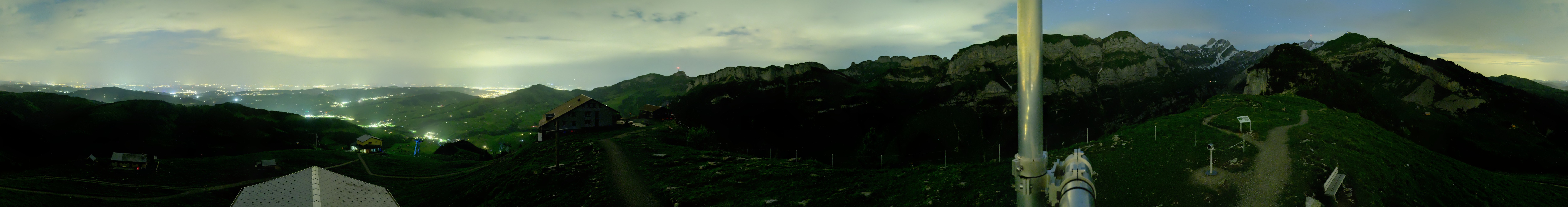 Archiv Foto Webcam Ebenalp Bergstation