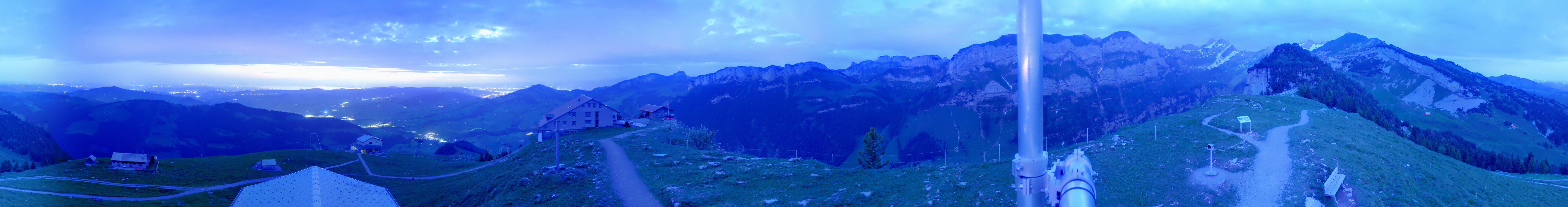 Archiv Foto Webcam Ebenalp Bergstation