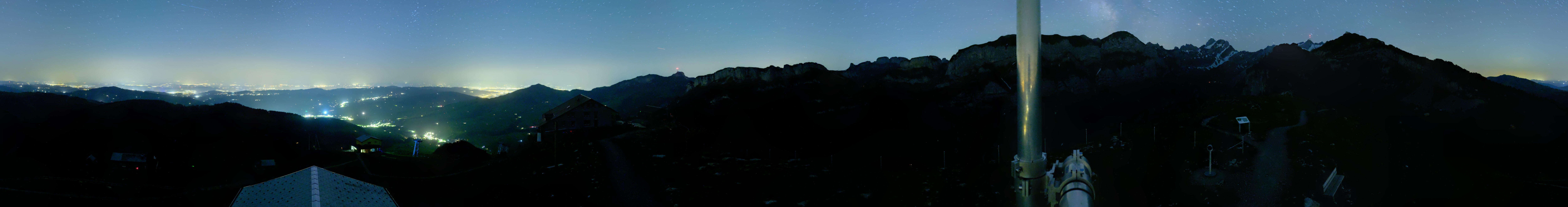 Archiv Foto Webcam Ebenalp Bergstation