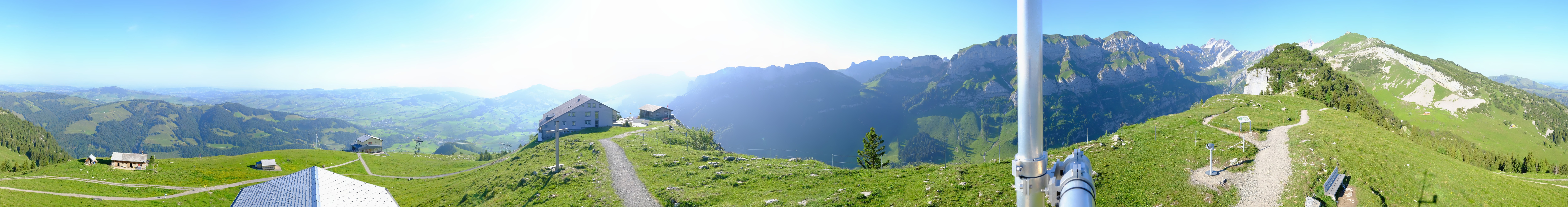 Archiv Foto Webcam Ebenalp Bergstation