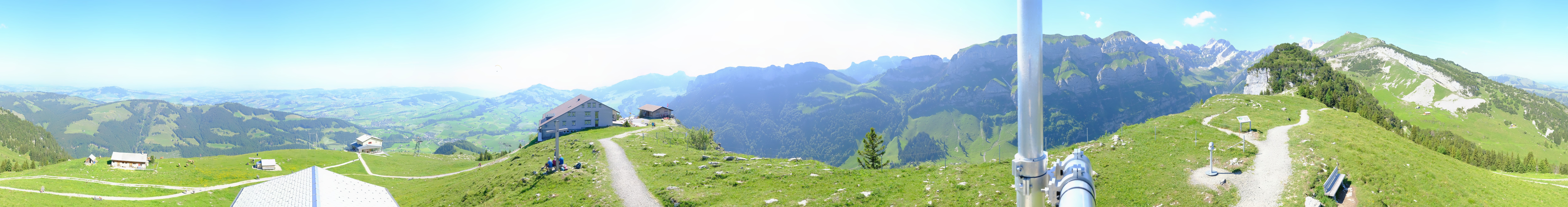 Archiv Foto Webcam Ebenalp Bergstation