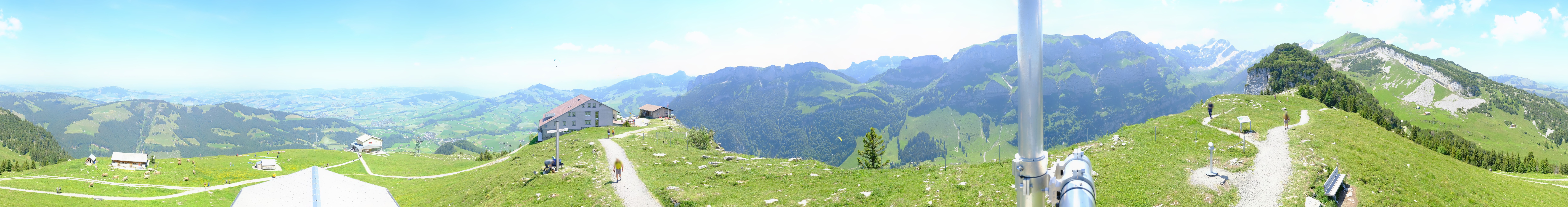 Archiv Foto Webcam Ebenalp Bergstation