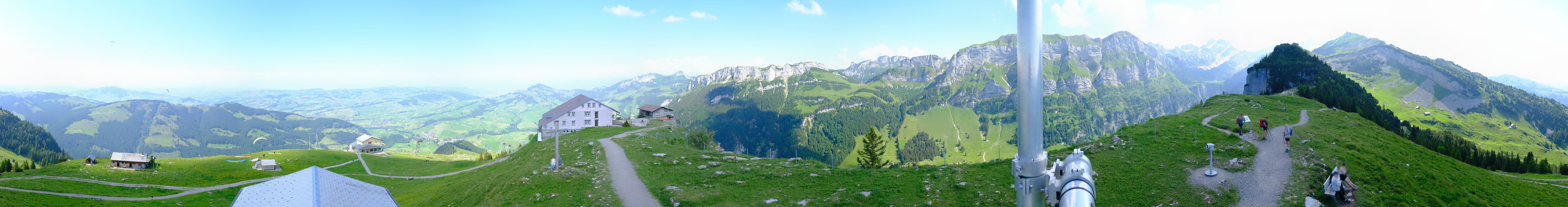 Archiv Foto Webcam Ebenalp Bergstation