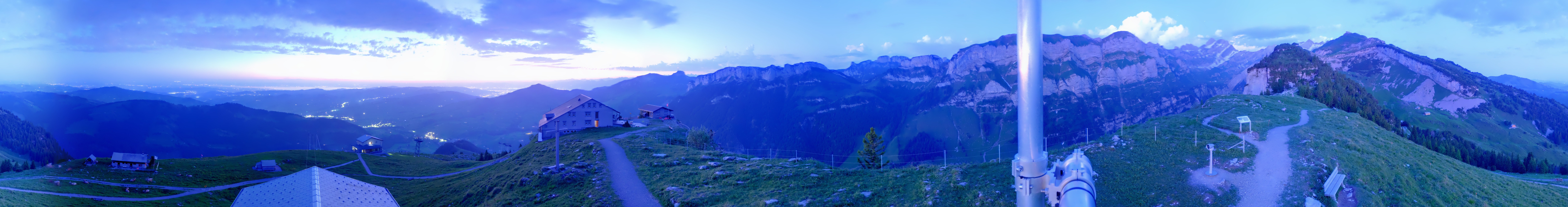 Archiv Foto Webcam Ebenalp Bergstation