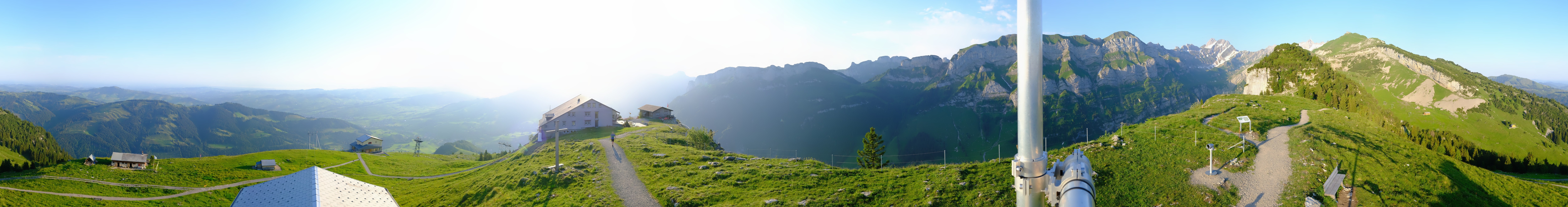 Archiv Foto Webcam Ebenalp Bergstation