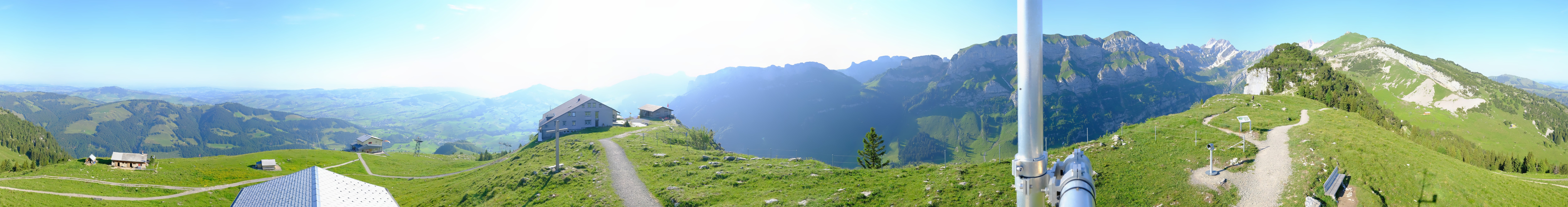 Archiv Foto Webcam Ebenalp Bergstation