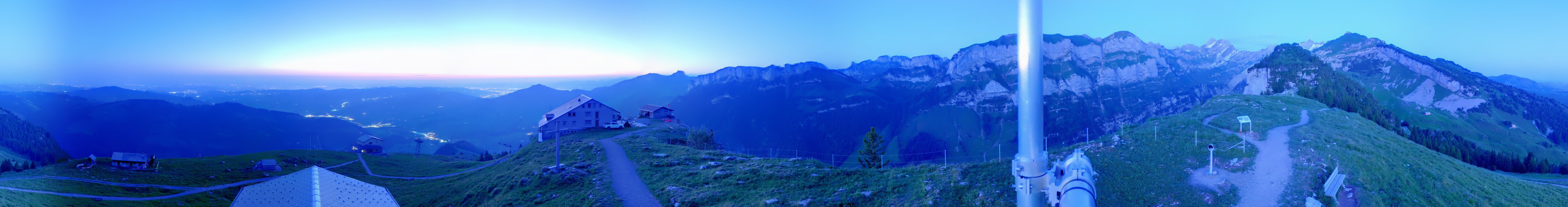 Archiv Foto Webcam Ebenalp Bergstation