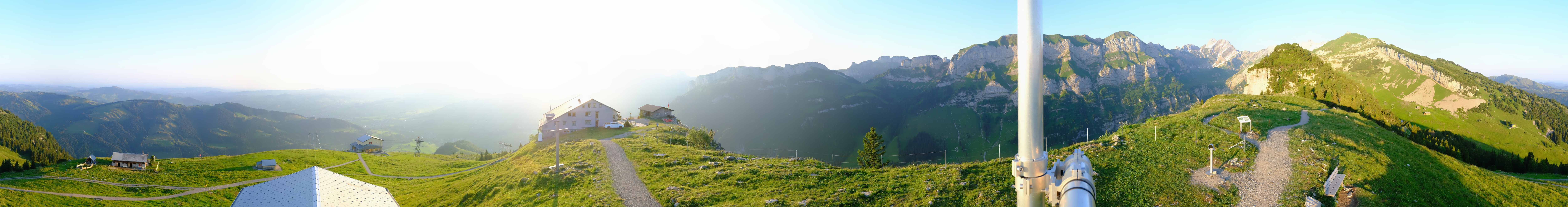 Archiv Foto Webcam Ebenalp Bergstation