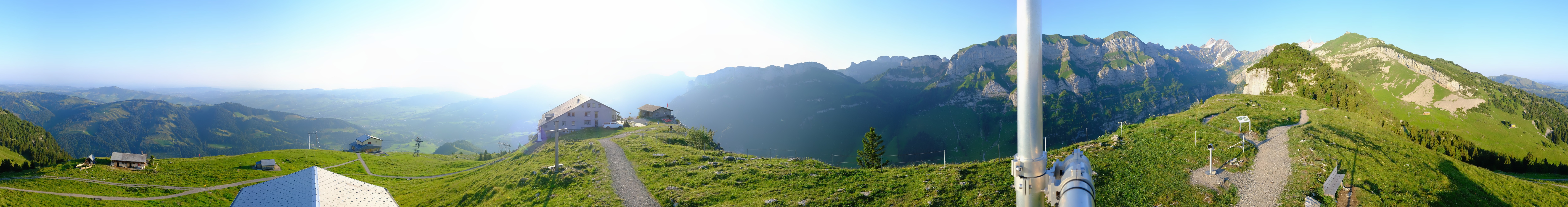 Archiv Foto Webcam Ebenalp Bergstation