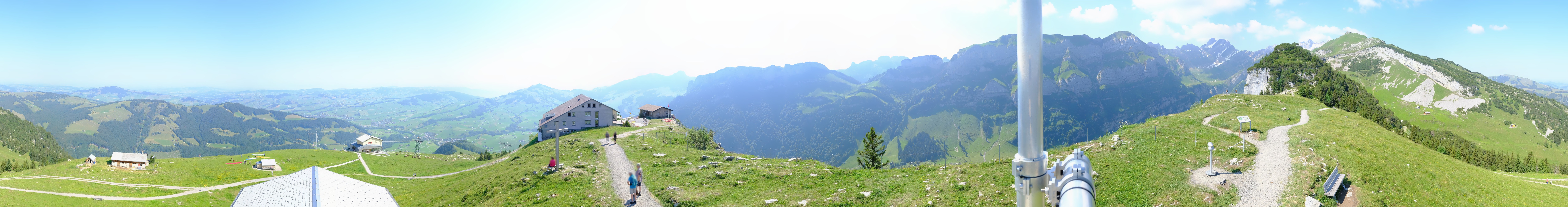 Archiv Foto Webcam Ebenalp Bergstation