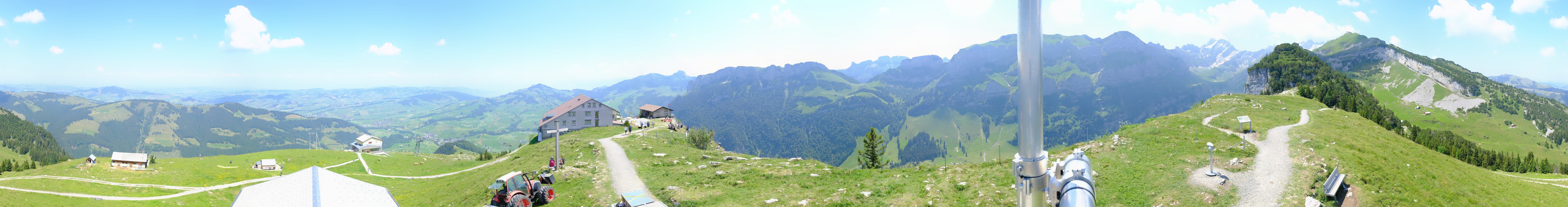 Archiv Foto Webcam Ebenalp Bergstation
