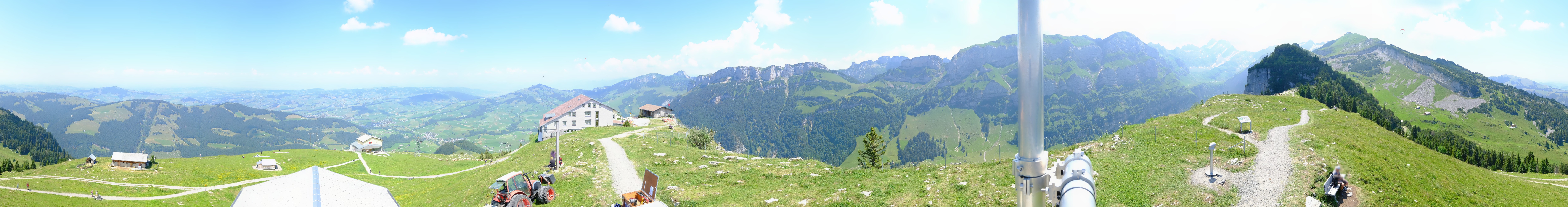 Archiv Foto Webcam Ebenalp Bergstation