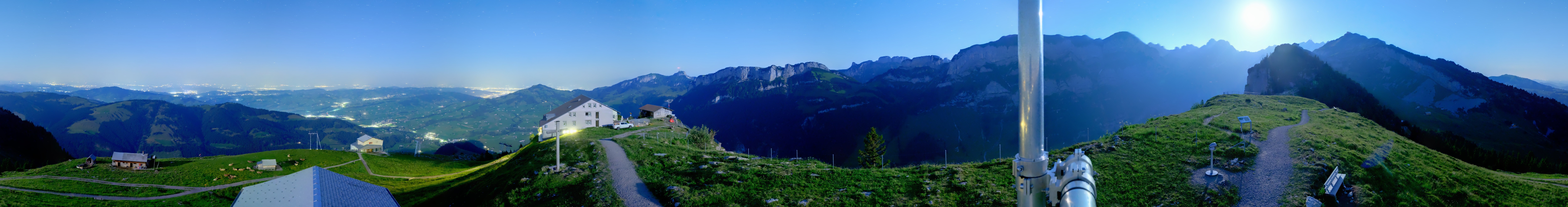 Archiv Foto Webcam Ebenalp Bergstation