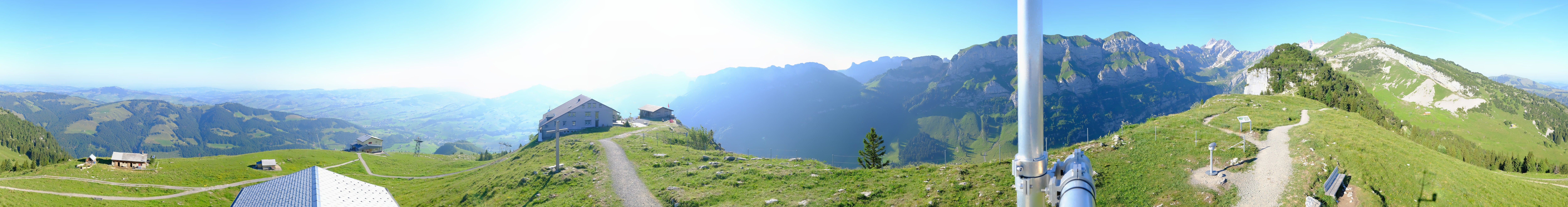Archiv Foto Webcam Ebenalp Bergstation