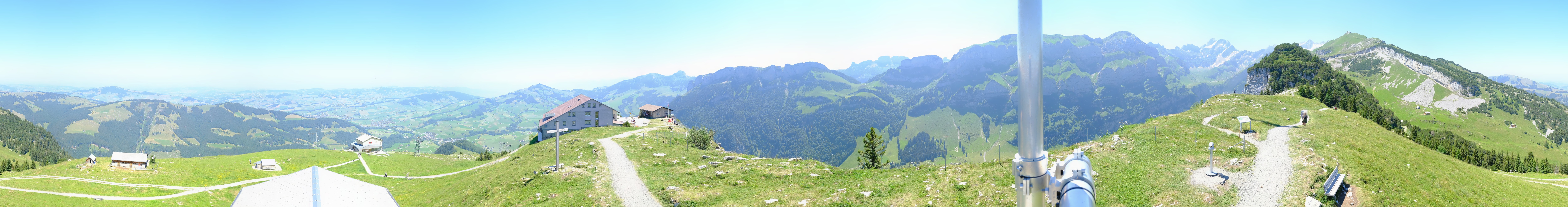 Archiv Foto Webcam Ebenalp Bergstation