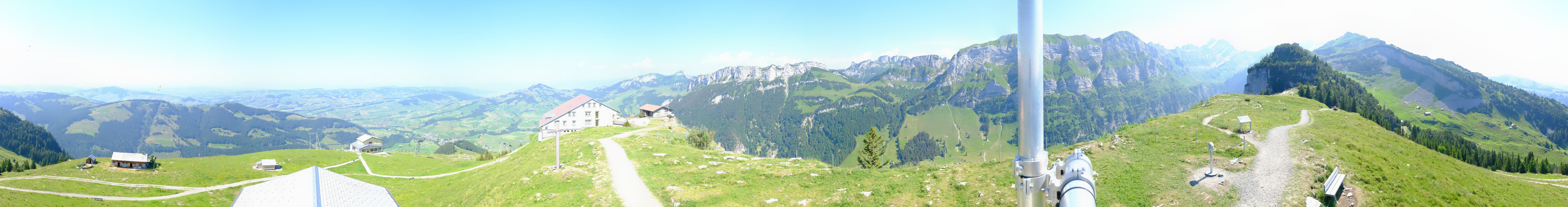Archiv Foto Webcam Ebenalp Bergstation