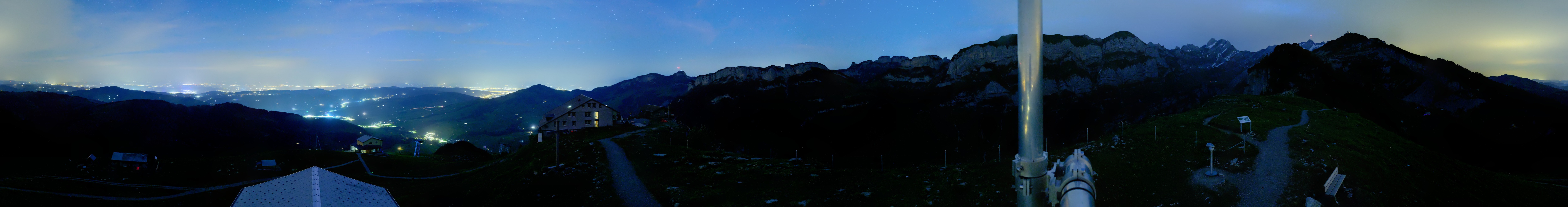 Archived image Webcam Ebenalp Top Station