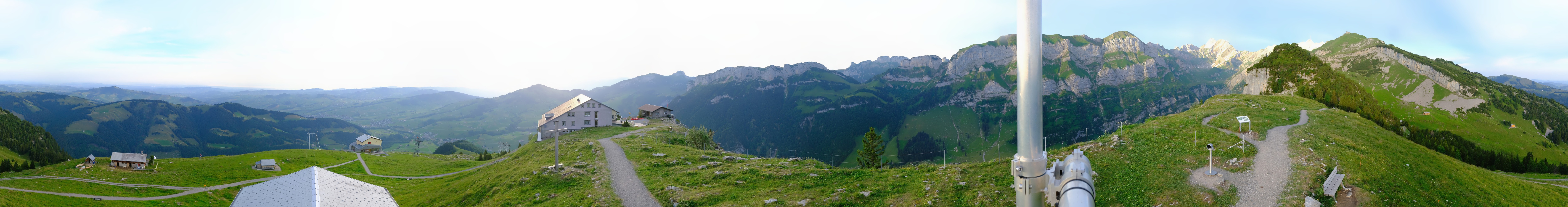Archived image Webcam Ebenalp Top Station