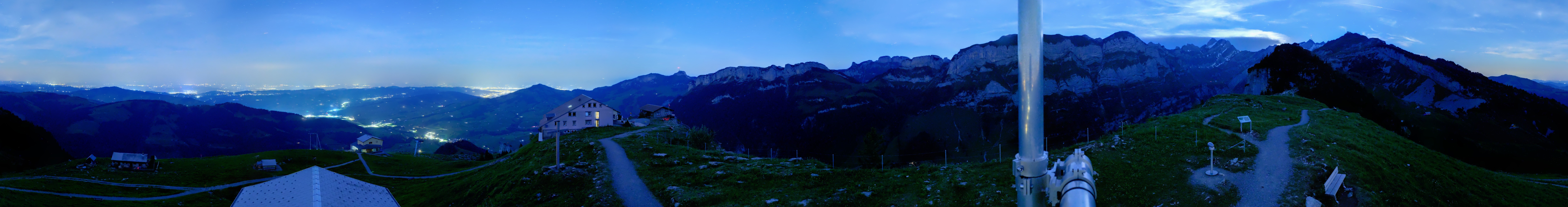 Archived image Webcam Ebenalp Top Station