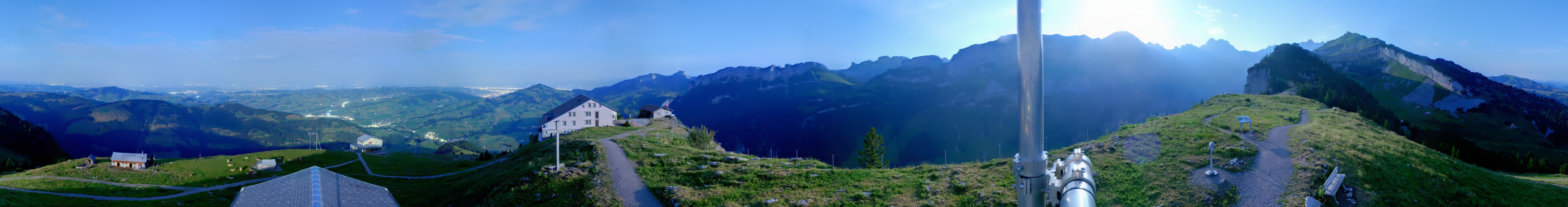 Archiv Foto Webcam Ebenalp Bergstation
