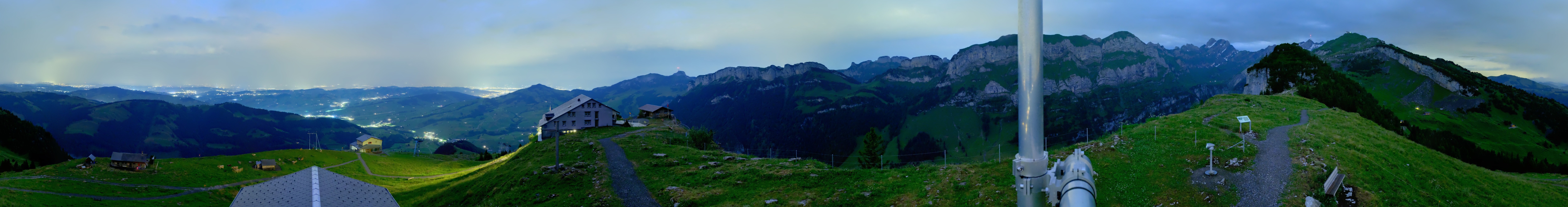 Archiv Foto Webcam Ebenalp Bergstation