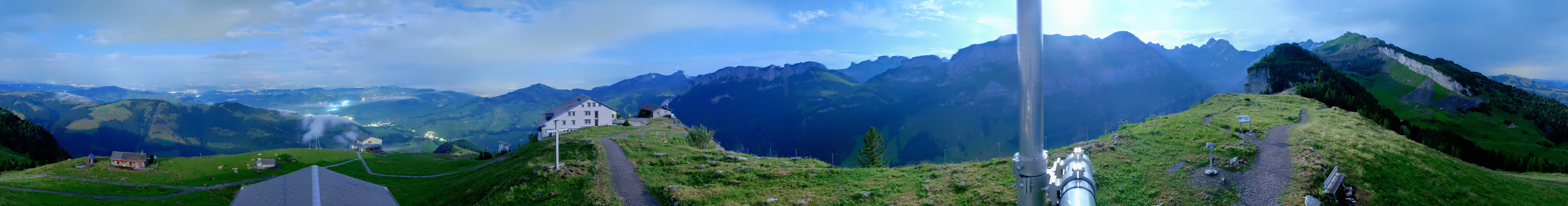 Archiv Foto Webcam Ebenalp Bergstation