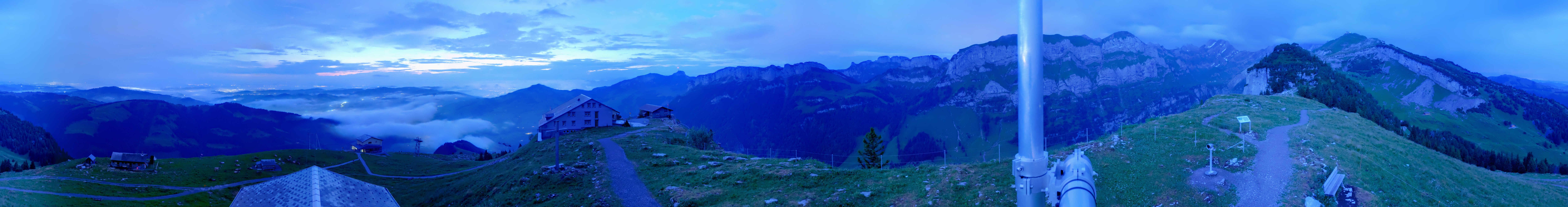 Archiv Foto Webcam Ebenalp Bergstation