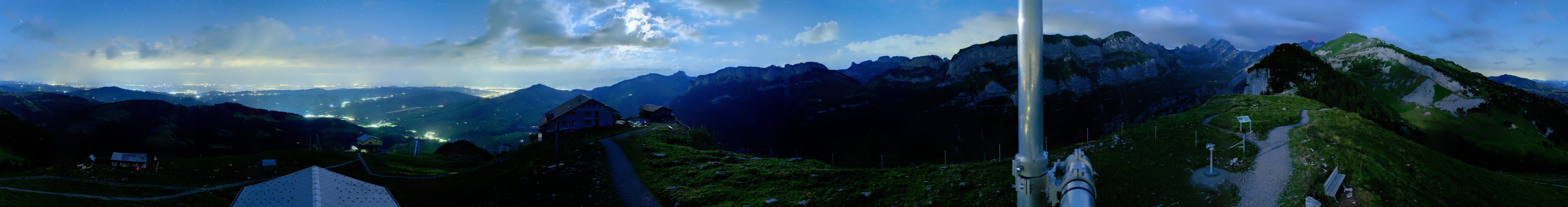 Archiv Foto Webcam Ebenalp Bergstation