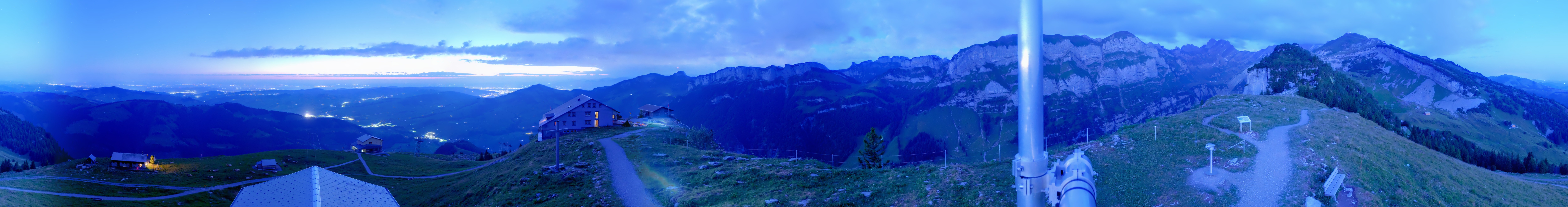 Archiv Foto Webcam Ebenalp Bergstation
