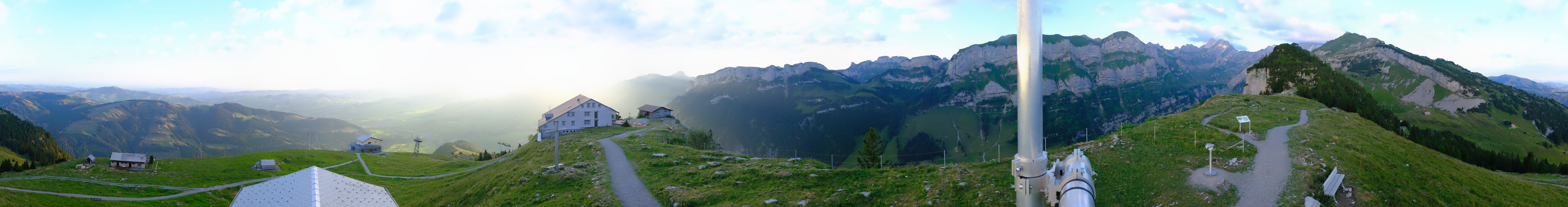 Archiv Foto Webcam Ebenalp Bergstation