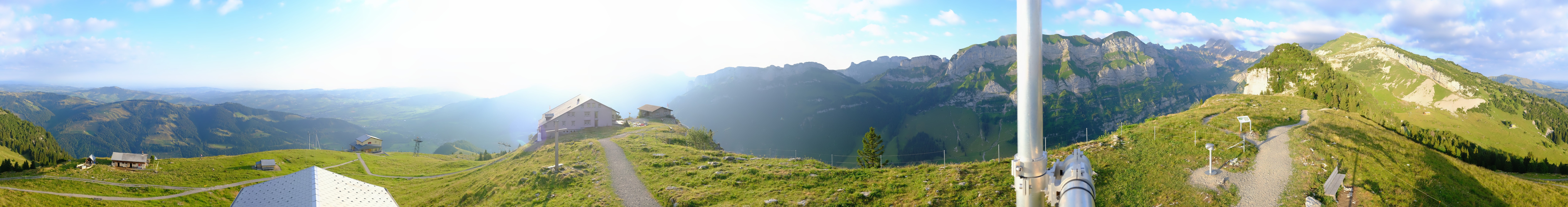 Archiv Foto Webcam Ebenalp Bergstation
