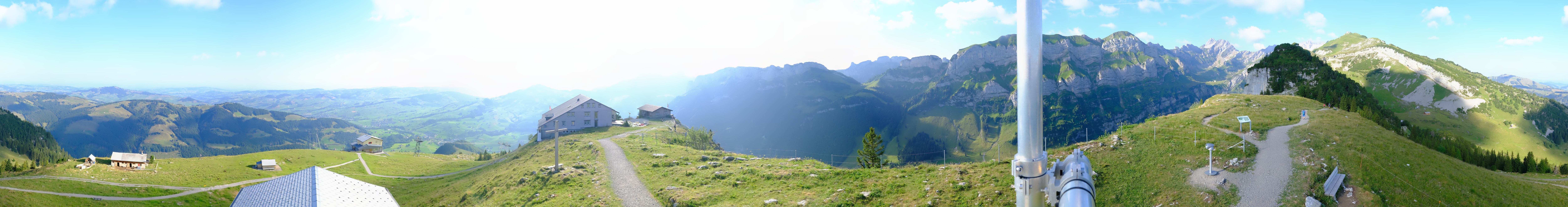 Archiv Foto Webcam Ebenalp Bergstation
