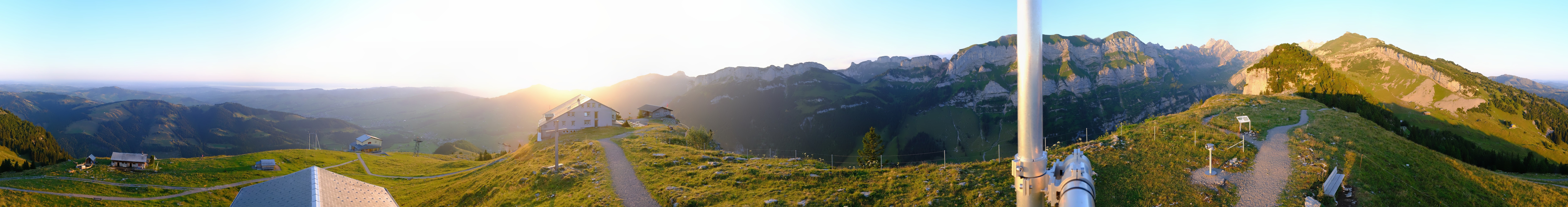 Archiv Foto Webcam Ebenalp Bergstation