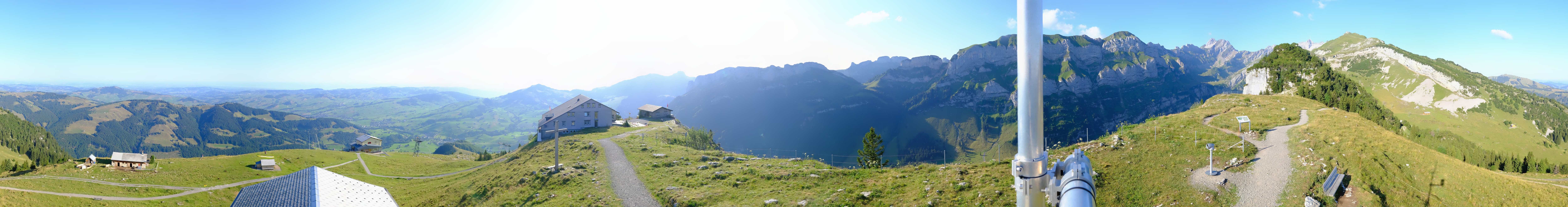 Archiv Foto Webcam Ebenalp Bergstation