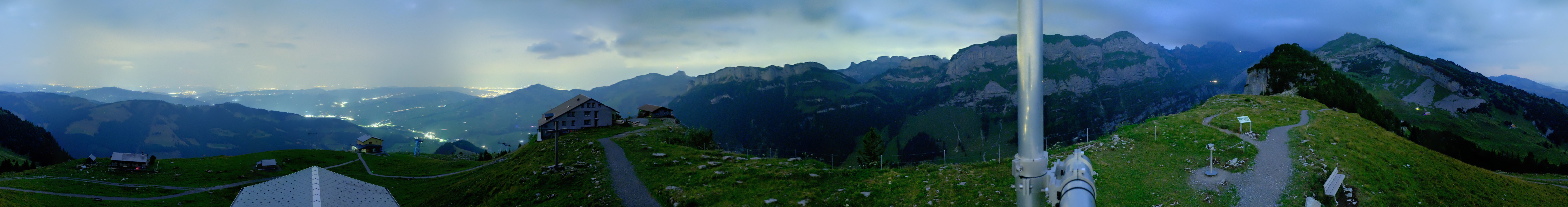 Archiv Foto Webcam Ebenalp Bergstation