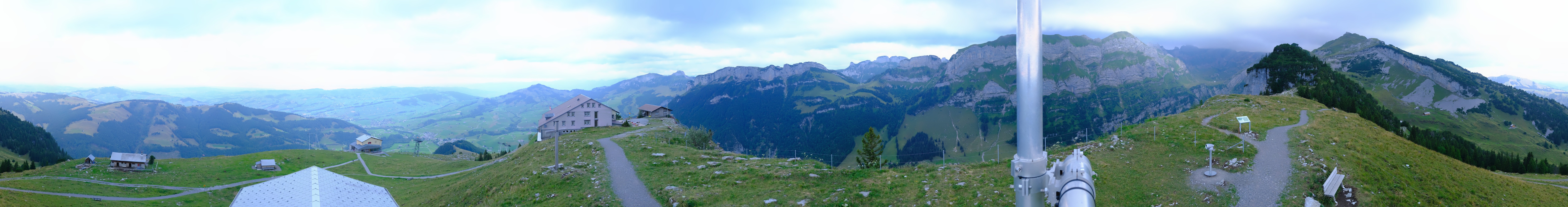 Archiv Foto Webcam Ebenalp Bergstation
